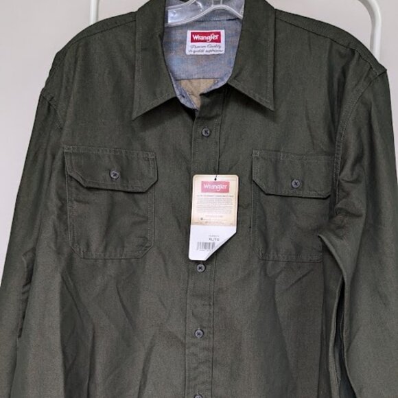 New "Wrangler" 100% Cotton Shirt - Picture 3 of 15